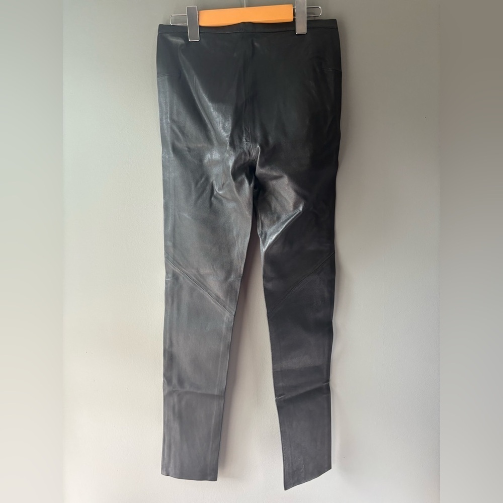 MTWTFSS Brand size small Black Faux skinny Leather Pants trousers. NWOT - Picture 4 of 9